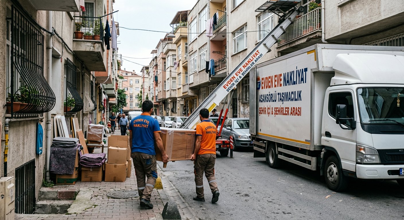 Beyaz kamyonla asansorlu evden eve sevkiyat - Sıkça Sorulan Sorular