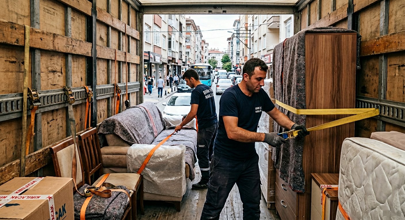 Depolama alaninda esya sayim ve duzenleme - asansörlü nakliyat