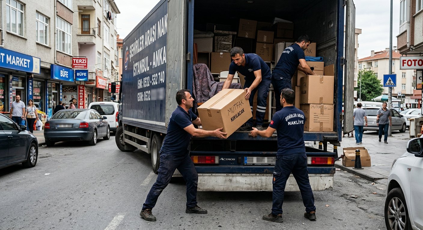 Hidrolik platformda koli yukleme - Nakliyat iletişim