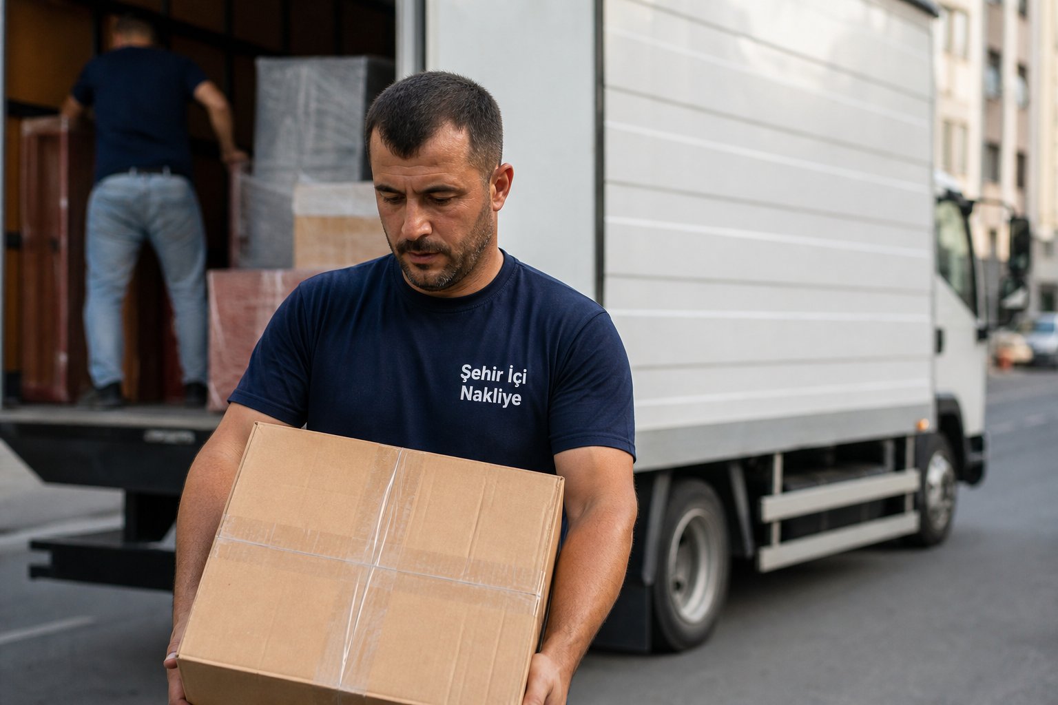 Kamyon onunde koli tasiyan personel - Sıkça Sorulan Sorular