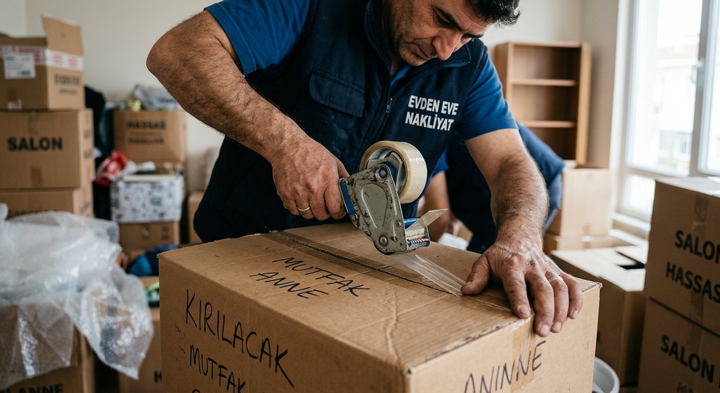 Tasima kolilerini saglam bantlama - Kullanım Koşulları